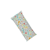 microwavable heating pad or eye pillow in a pretty floral fabric