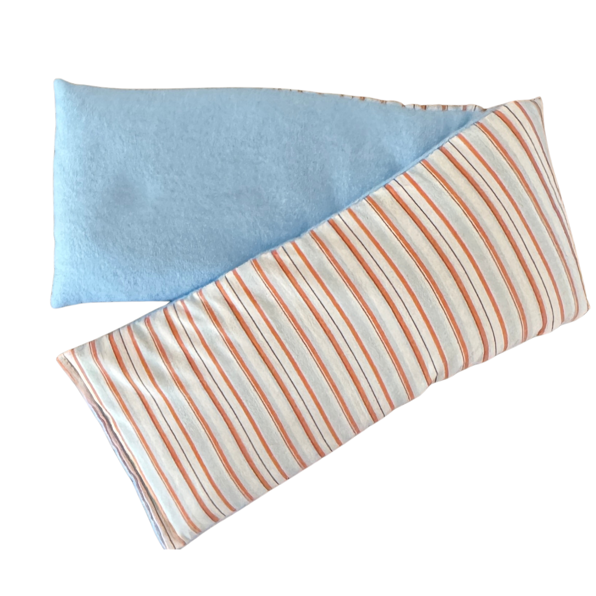 Microwavable Neck & Shoulder Heating Pad - 5" x 23" Flaxseed Hot & Cold Pack | Whiffy