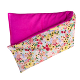 Whiffy - Microwavable Neck Wrap - Hot and Cold Pack - Pink Floral