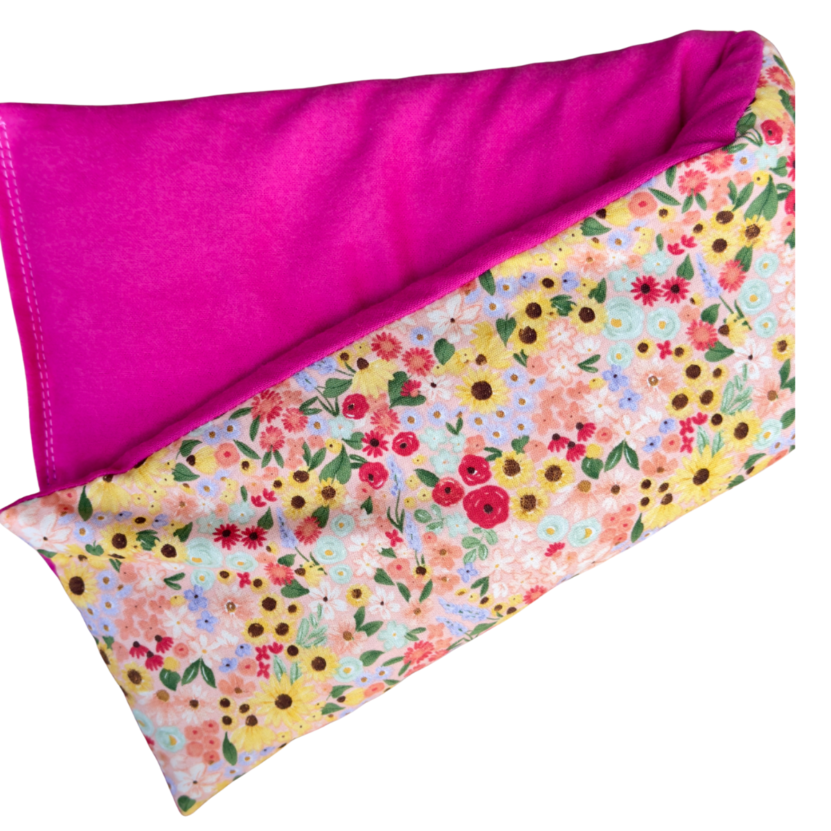 Microwavable Neck & Shoulder Heating Pad - 5" x 23" Flaxseed Hot & Cold Pack | Whiffy